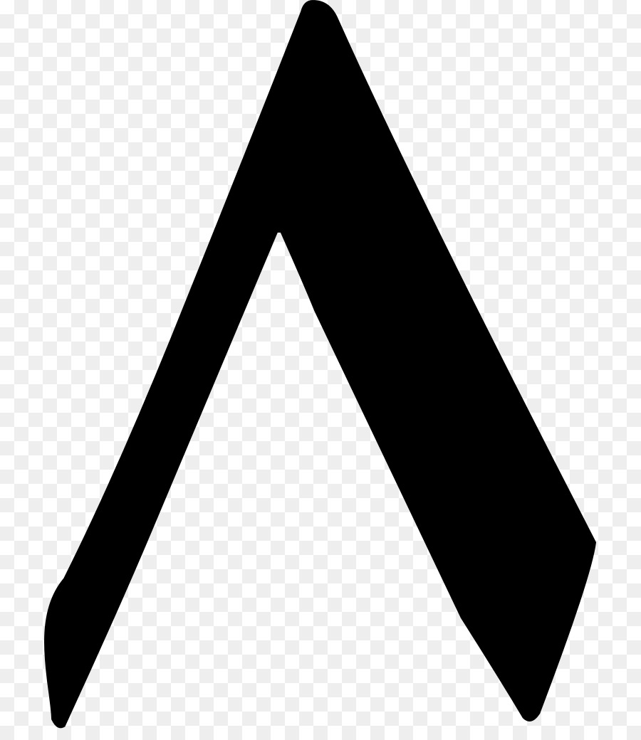 Dreieck Weiße Schrift - Dreieck