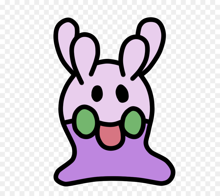 Domestic rabbit-Pink M-Bärte Kopfbedeckung Clip-art - Lulu