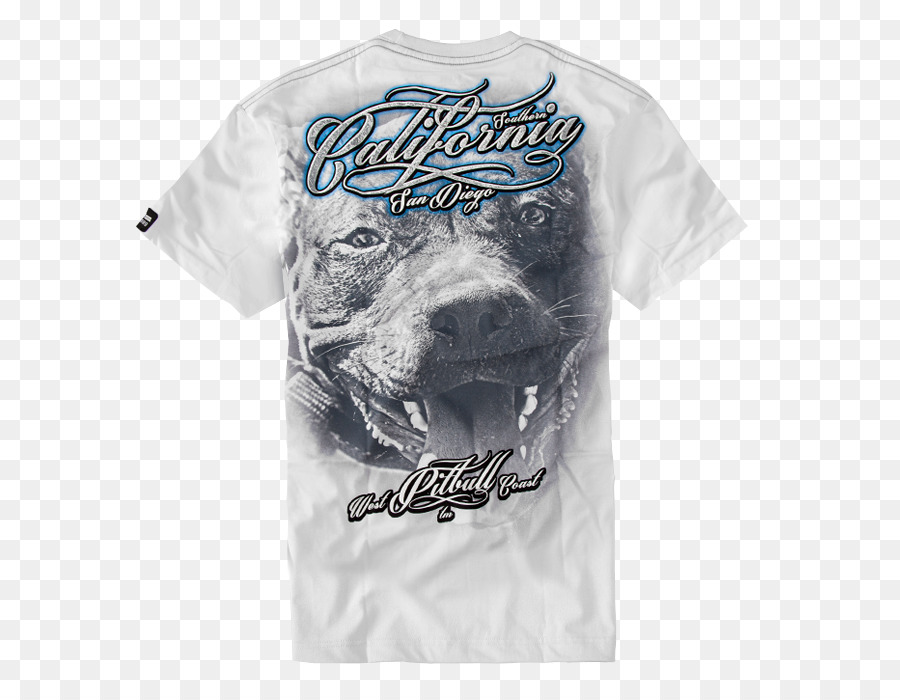 American Pit Bull Terrier T shirt Top Haube Weiß - T Shirt