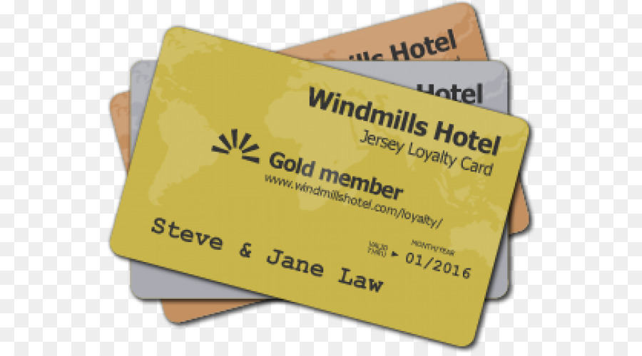 Chương trình khách hàng cối xay gió khách Sạn - thẻ quà tặng thẻ thiết kế