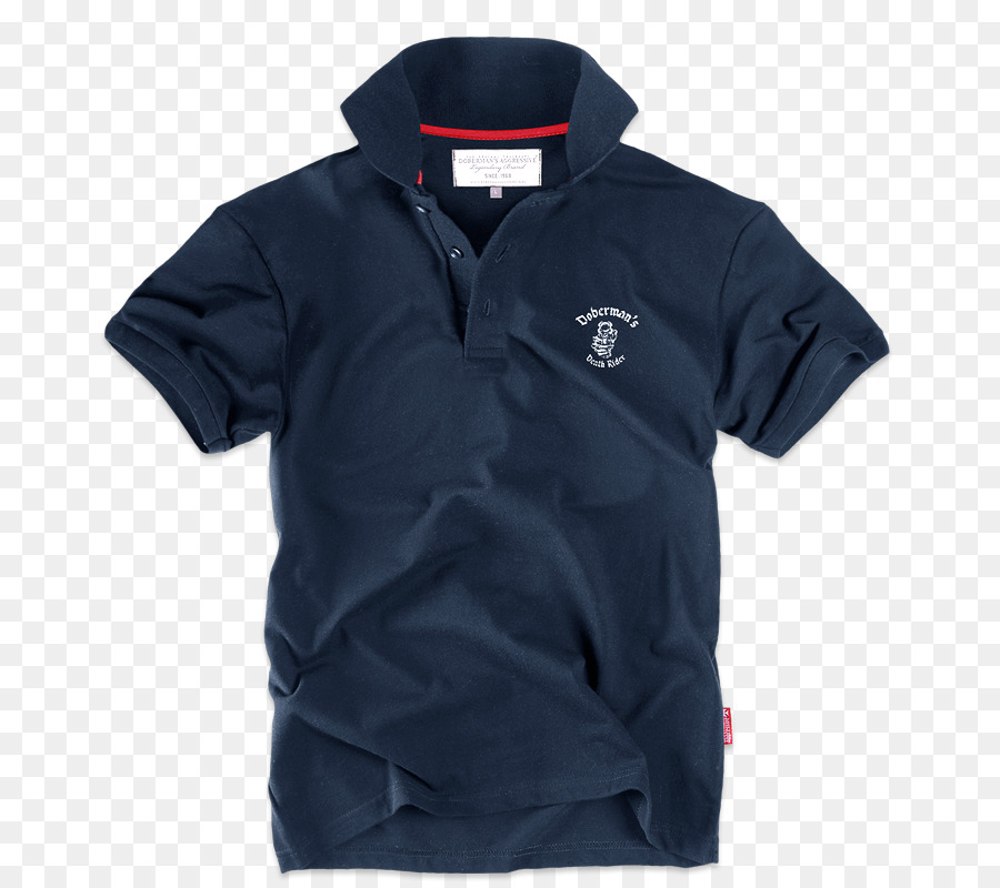 T-shirt polo maniche maniche Dobermann - Maglietta