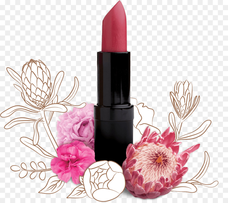 Lipstick Lip balm in der Farbe Pink Rot - Lippenstift