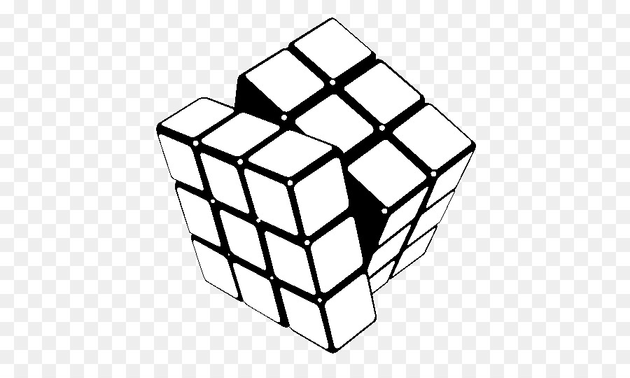 Rubik ' s Cube Wand Aufkleber Sticker Malbuch - Cube