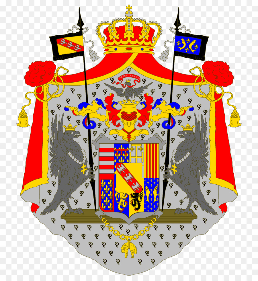 Herzogtum von Lothringen Wappen Coat of arms Heraldik - Krone