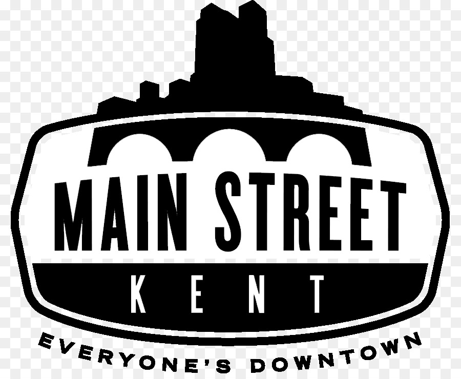 Main Street Kent Logo Đông Đường Chính Chính Diện Tích Khu Vực Quyền Vận Chuyển Kent Jaycees - đường chính