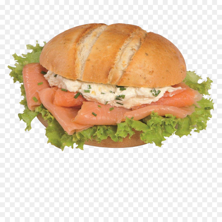 Lachsburger Schinken-Käse-Sandwich Frühstückssandwich Bánh mì Veggie Burger - Schinken