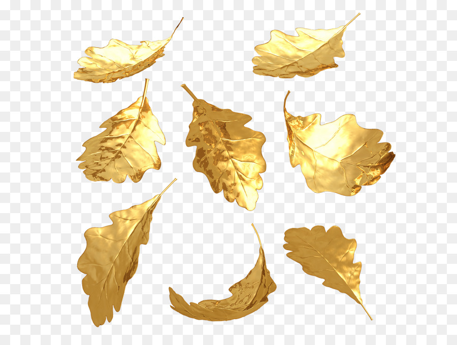 Gold leaf 3D-computer-Grafik - andere