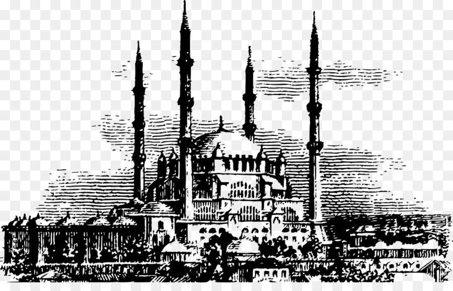 Die Stadt der Selimiye-Moschee die Große Moschee in Mekka - Islam