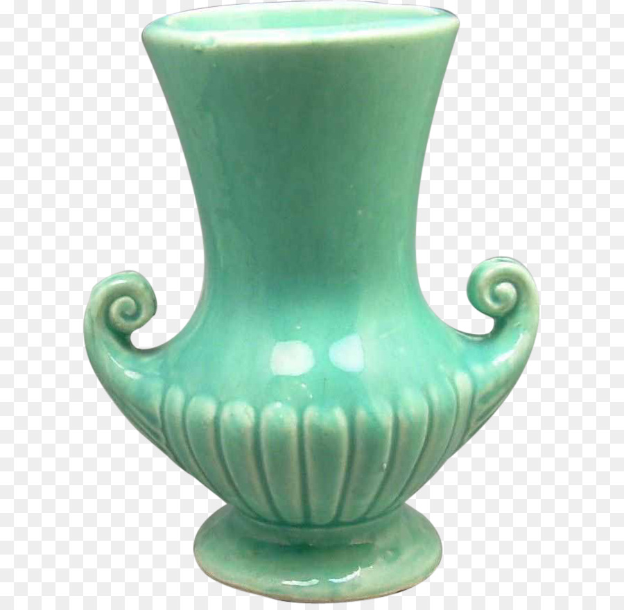 Vase Keramik Keramik Türkis - Vase
