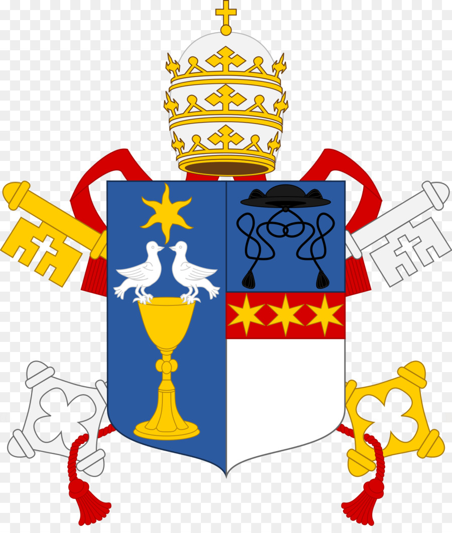 Vatikanstadt Päpstliche Wappen Wappen Papst Katholizismus - Chef Hut