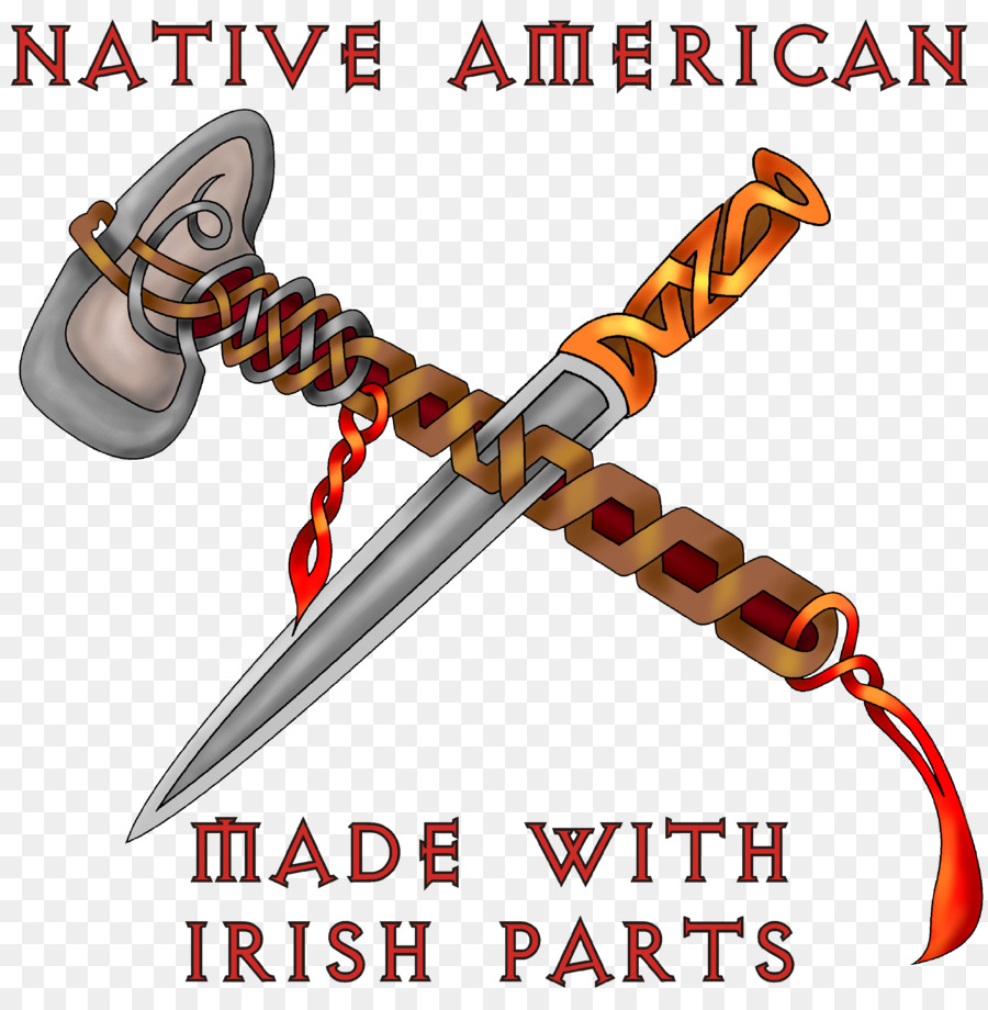 T-shirt Bambino Nativi Americani negli Stati Uniti, Irlandesi, Americani, Irlandesi - Maglietta