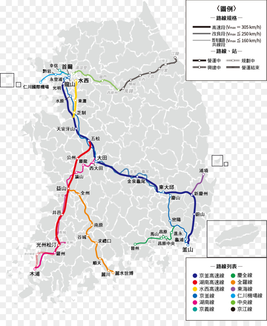 Suseo alta velocità ferroviaria Linea Gyeongbu Gyeongbu ferroviarie ad alta velocità, il trasporto Ferroviario della stazione di Seoul - altri