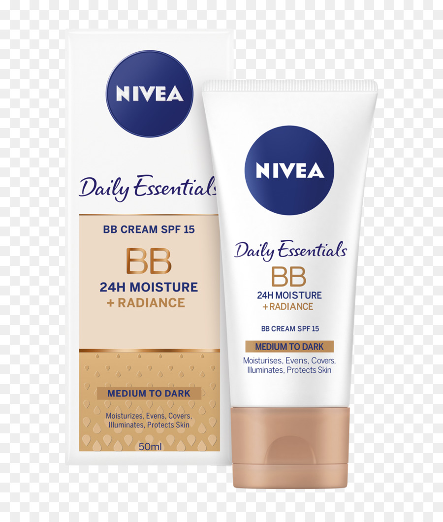 BB cream Sonnenschutz NIVEA Daily Essentials Getönte Feuchtigkeitsspendende Tagescreme Feuchtigkeitscreme - Gesicht