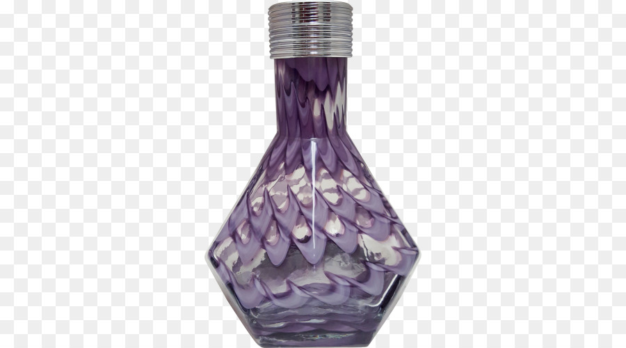 Glass Bottle Purple