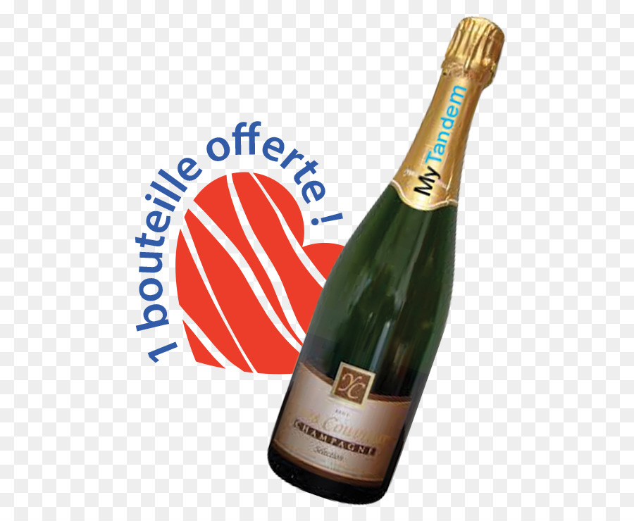 Champagner-Flasche Fallschirmspringen Freier fall Fallschirm - Champagner