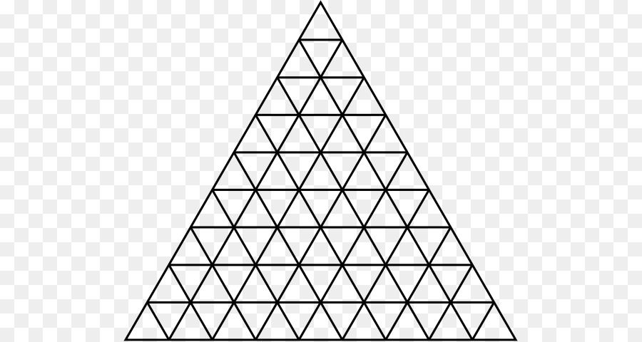 Malbuch Dreieck Mathematik-Fraktal Zeichnen - Dreieck