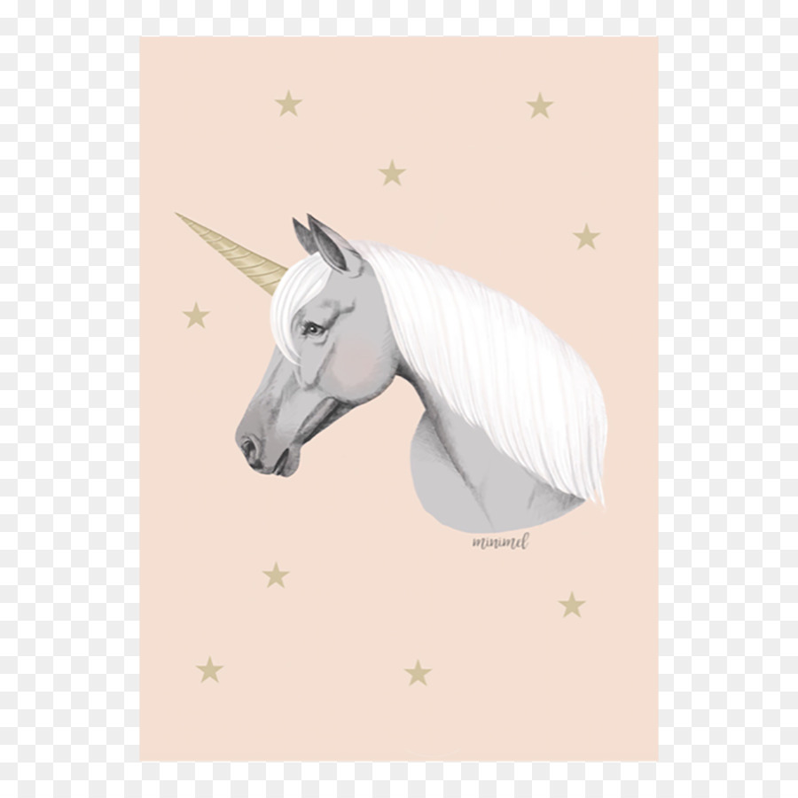Unicorn Standard Papierformat A4 Pferd - einhorn