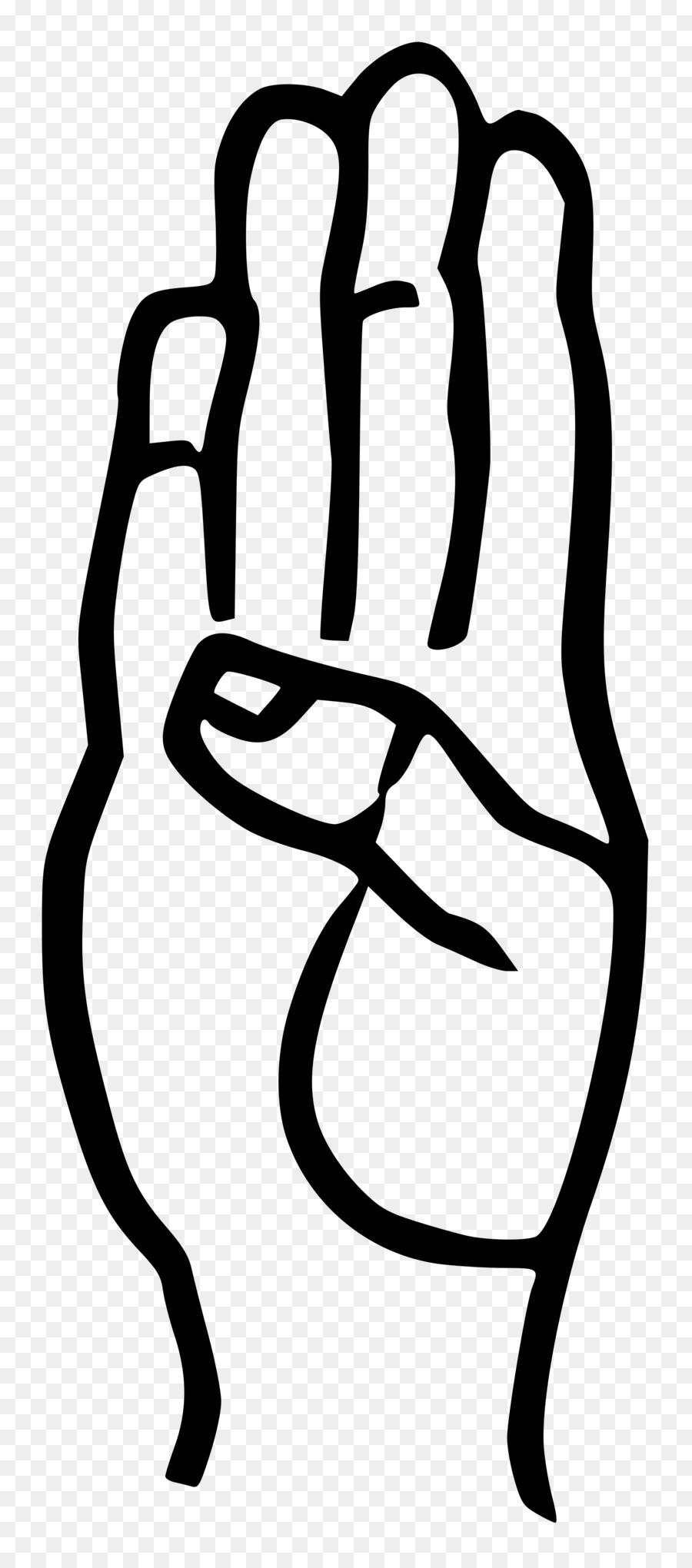 American Sign Language Lettera - Lingua dei segni britannica