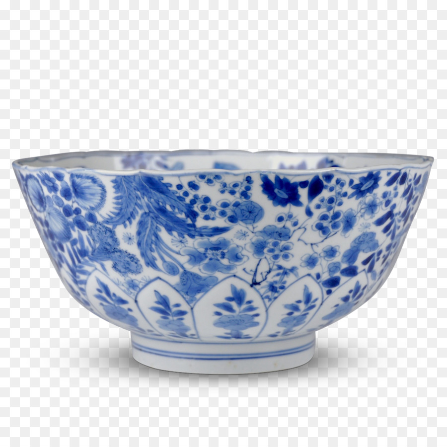 Blaue und weiße Keramik-Keramik-Schüssel Geschirr Porzellan - Seladon vase