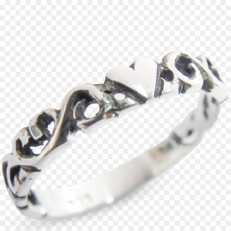 Anello in argento Sterling Gioielli in Platino - anello in argento