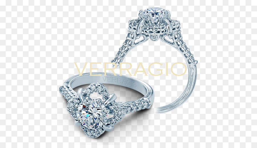 Anello di fidanzamento di Diamanti taglio Princess anello di Nozze - anello