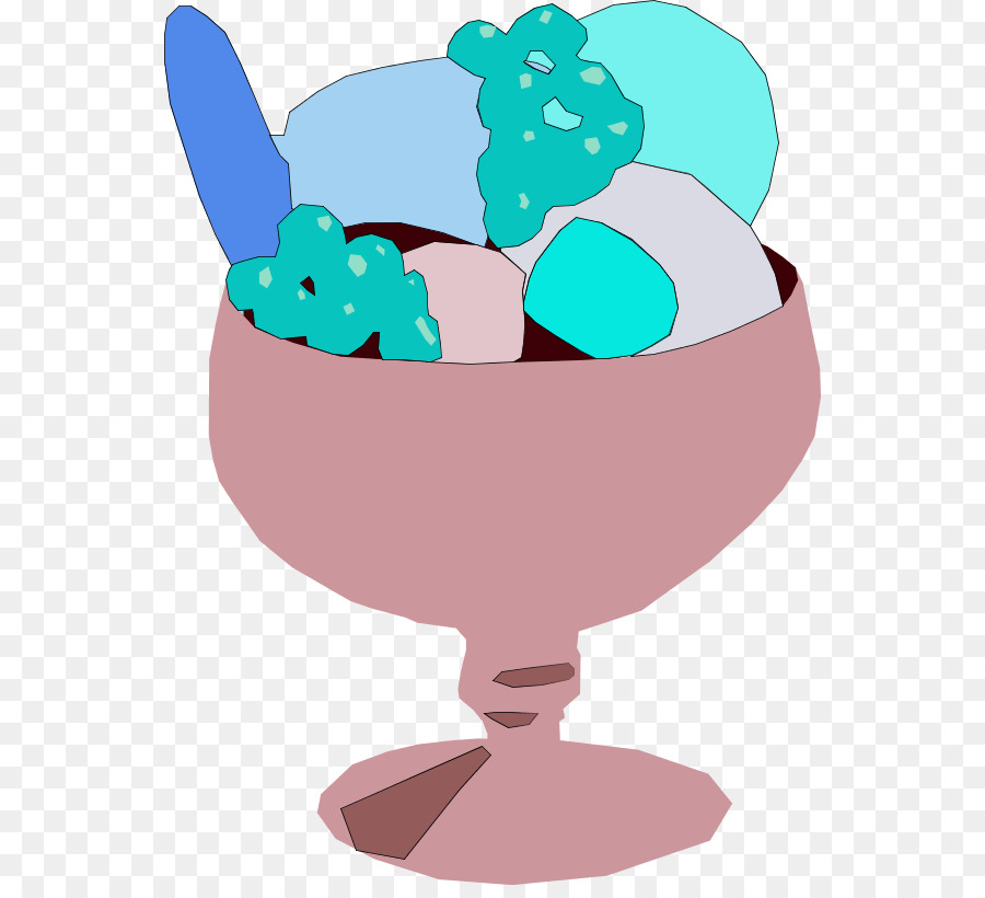 Coppa di gelato Clip art - gelato