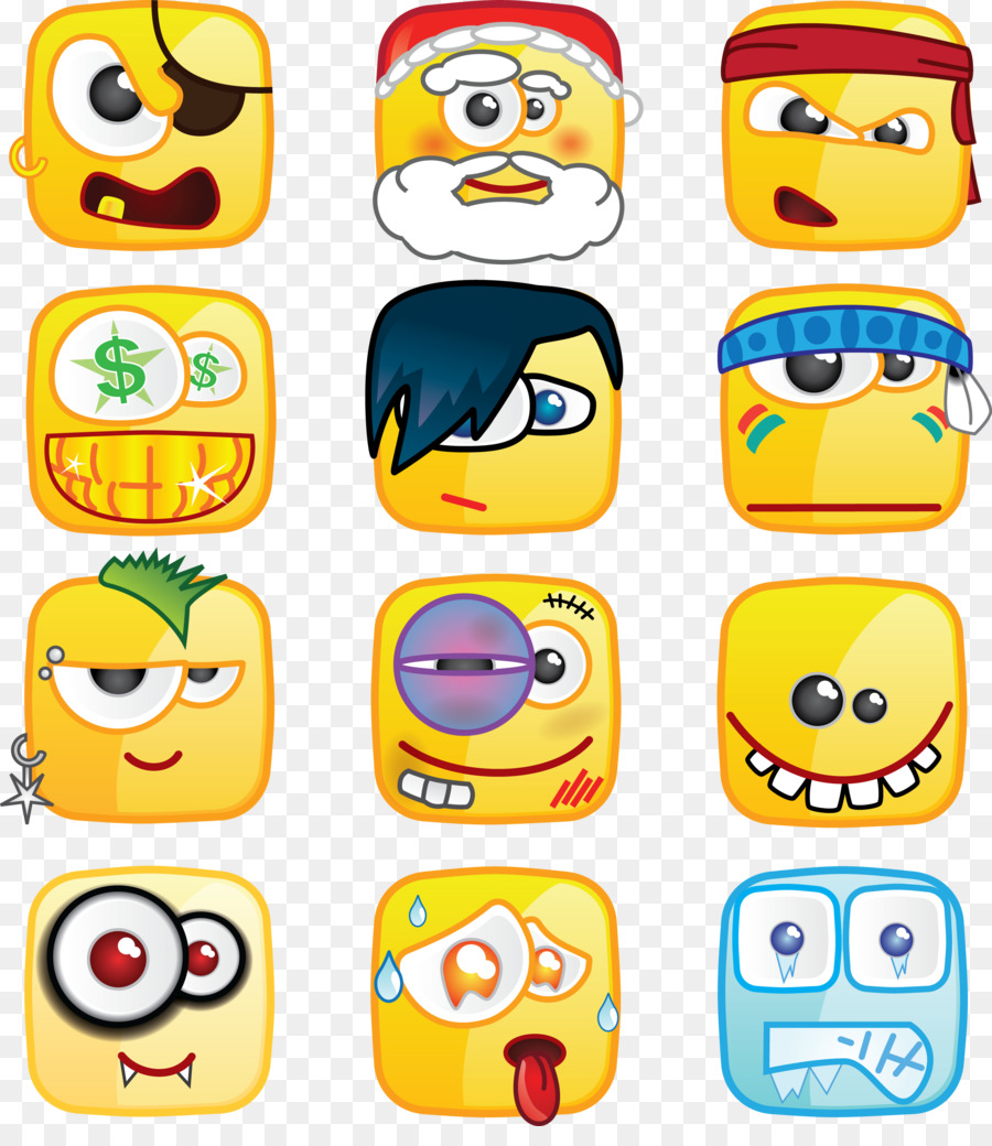 Smiley Emoticon Computer Icons - emoticons Quadrat