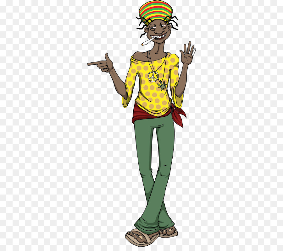 Rastafari Clip-art - Rastaman
