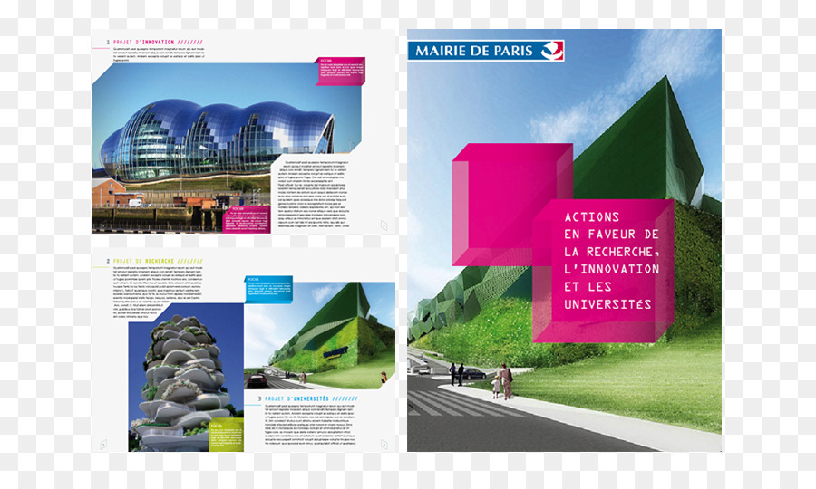 Progettazione grafica Brochure Pubblicitaria di Testo - Design