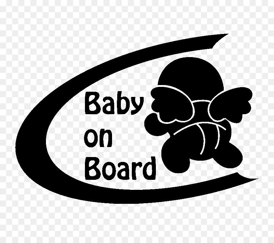 Natur, Baby,, die Unterzeichnung der Natur Logo Marke Weiße Schrift - baby an Bord Aufkleber