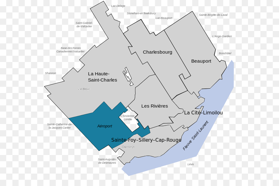 Quebec Bản Đồ - bản đồ