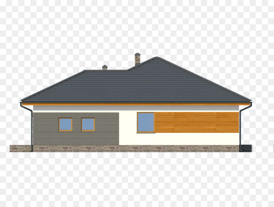 Eigenschaft-Fassade-Dach-Haus - Haus