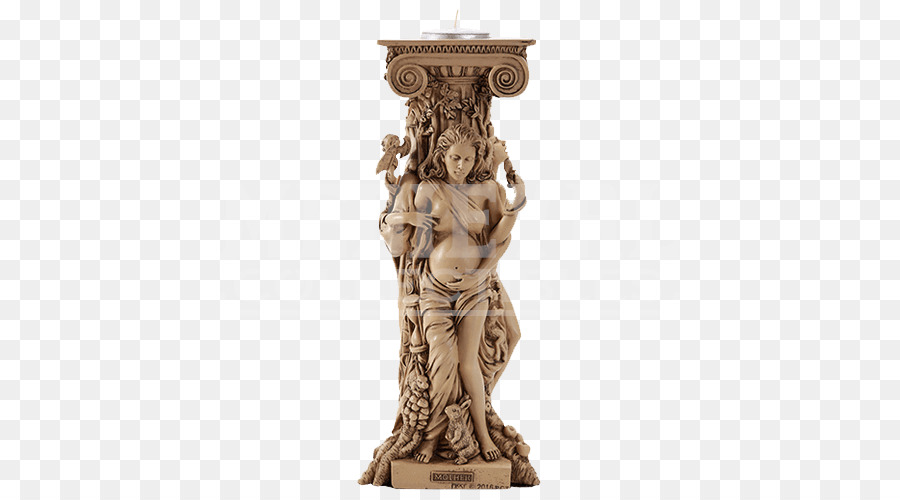 Statue Dreifache Göttin Wicca Altar Leuchter - Altar