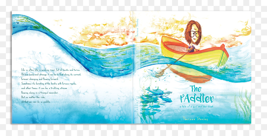 Grafik design Wasser - Kinder Buch Illustrationen