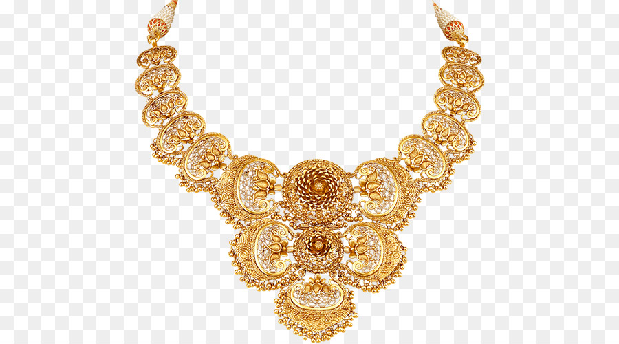 Halskette Schmuck Tanishq Gold Edelstein - Halskette