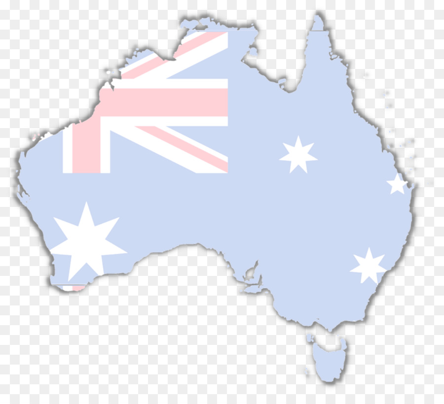 Cờ của Úc bản Đồ Cây - Úc