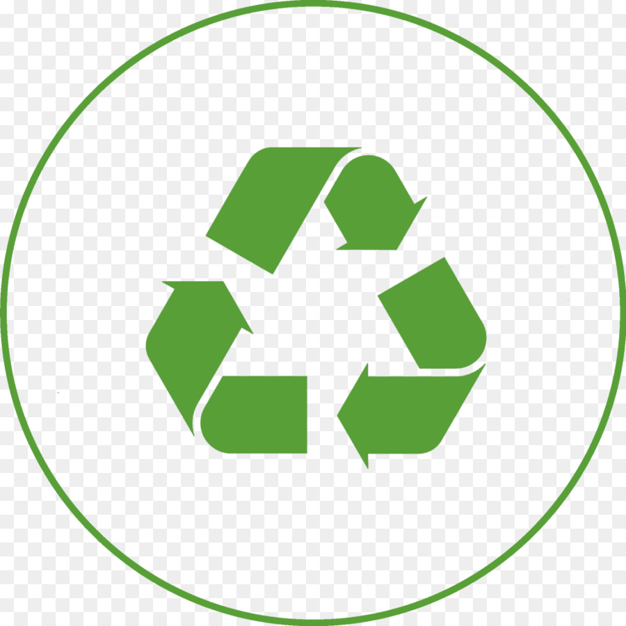 Müll & Abfall, Papier Körbe, Recycling symbol - druckbare recycle logo