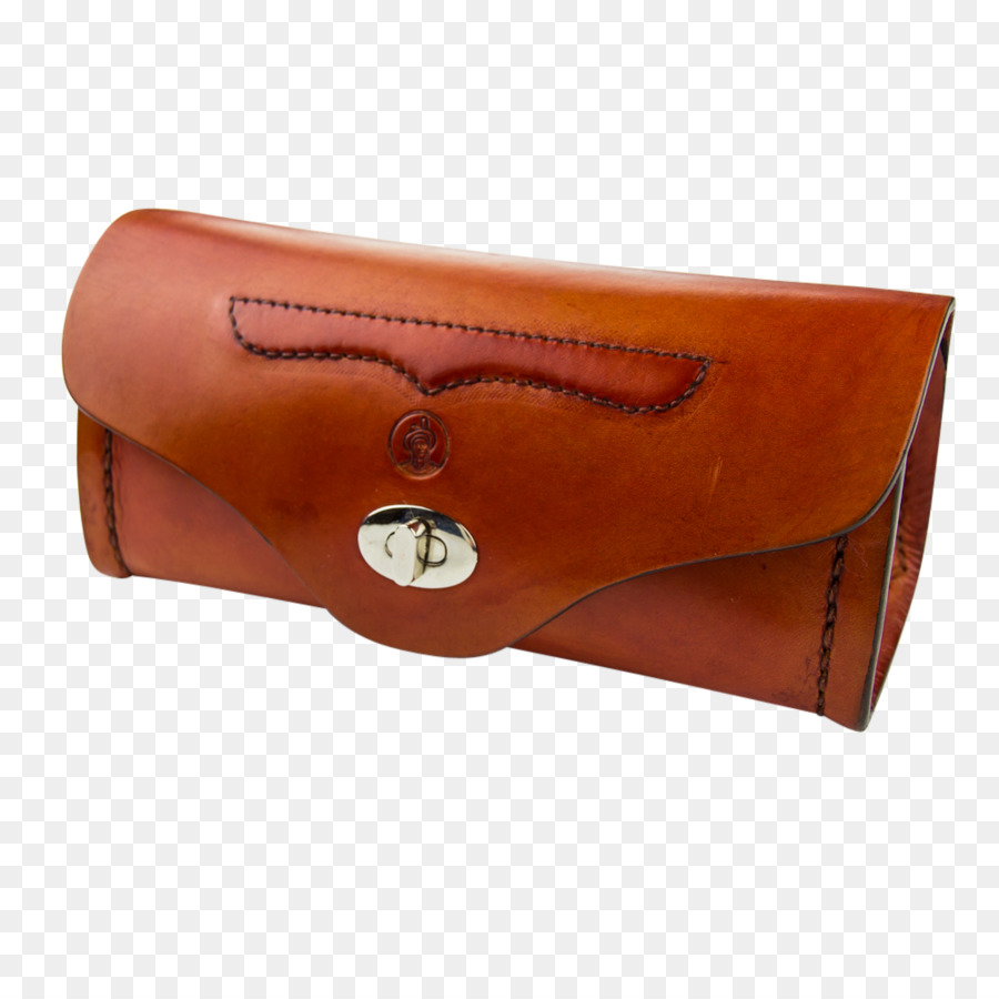 Wallet Geldbörse Leder Handtasche - von hand bemalt, london