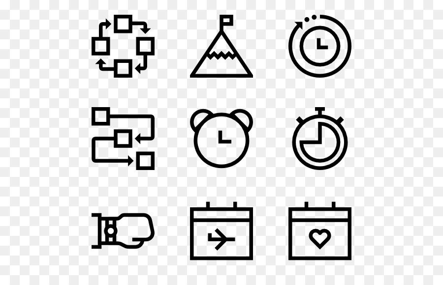 Computer Icons Font Awesome - Zeitmanagement