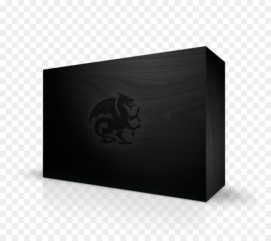 Marke Weiß - Geschenk box schwarz