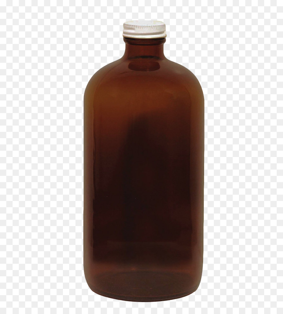Glas Flasche Farbe Caramel Braune Flüssigkeit - Glas