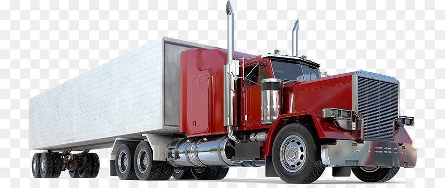 Auto-Semi-trailer truck Stock Fotografie lizenzfrei - Auto
