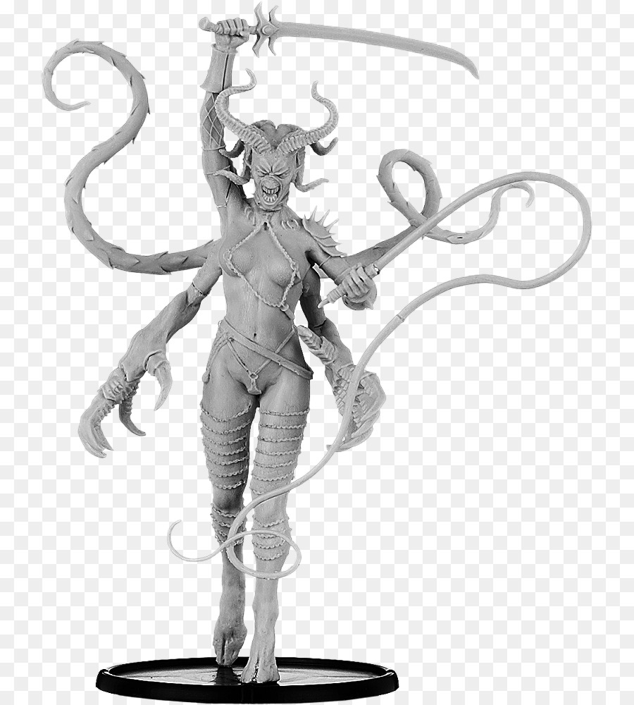 Freude Dämon-Figur Golden Demon-Miniatur-Figur - Dämon