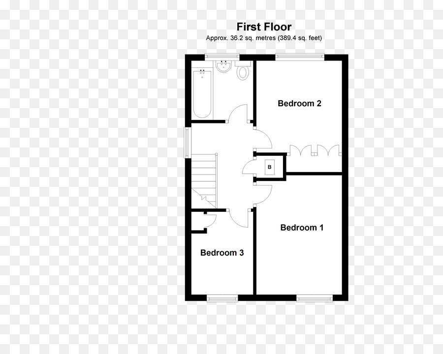 Grundriss Öffnen Sie plan-Haus-Schlafzimmer - Haus