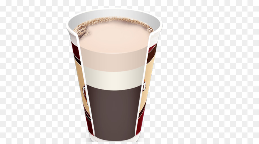 Latte macchiato, Caffè tazza di cioccolata Calda Pinta di vetro - coppa