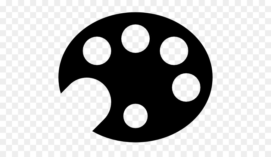 Kreis Punkt Weiß Schwarz M Clip art - Kreis