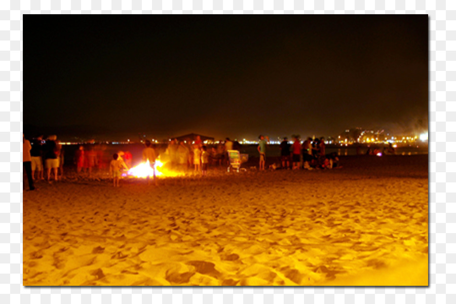 Den Strand San Andres Málaga Playa Benajarafe Nacht - Strand