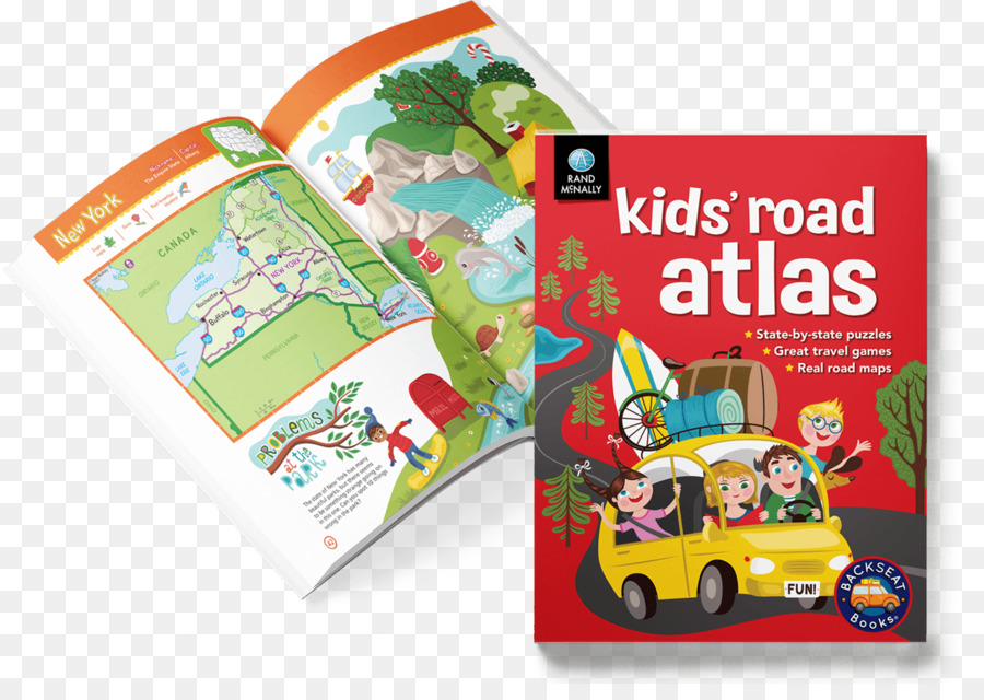 Rand McNally 2009 Đường Atlas Quy mô Lớn: Hoa Kỳ AAA của Đứa trẻ Đường Atlas bản đồ Đường - bản đồ
