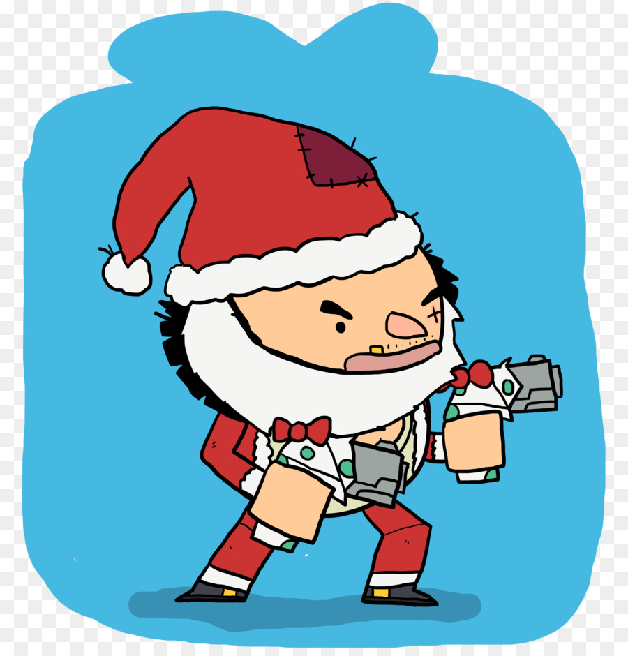 Santa Claus Christmas Secret Santa Brawlhalla Clip-art - Weihnachtsmann