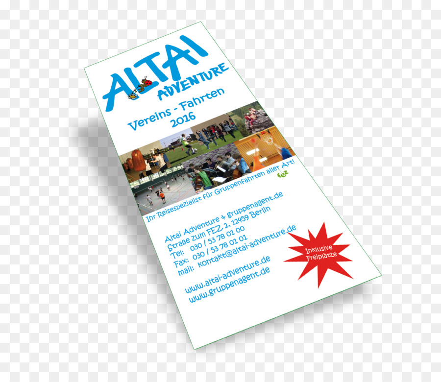 Reiseagentur Altai Adventure GmbH Berlin Altai Gebirge Flyer Text 0 - Agentur Flyer